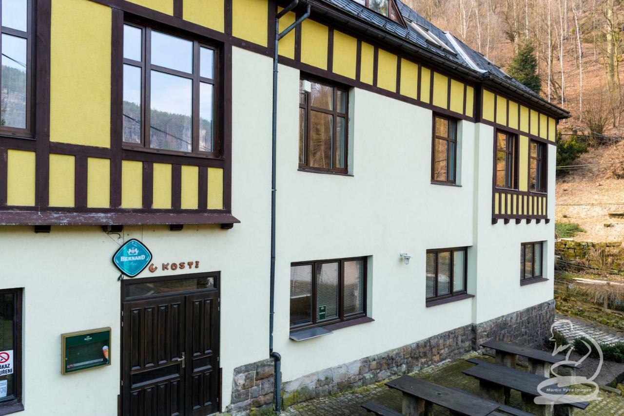 Ferienwohnung U Kosti - Bohemian Switzerland Decin Exterior foto